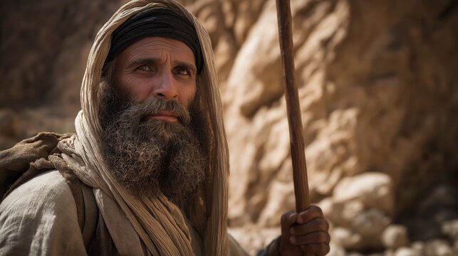 Jeremiah is forced toward Egypt against his warning, embodying obedience amid defiance as fear drives a people away from truth.
