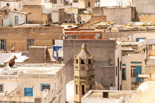 Mosqu&eacute;e dans la m&eacute;dina de Sousse