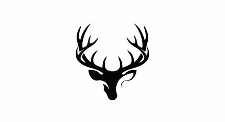 Deer antler ilustration logo vector template   © NINDYA