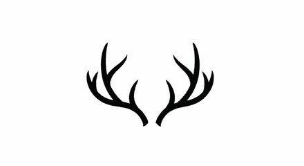 Deer antler ilustration logo vector template   © NINDYA