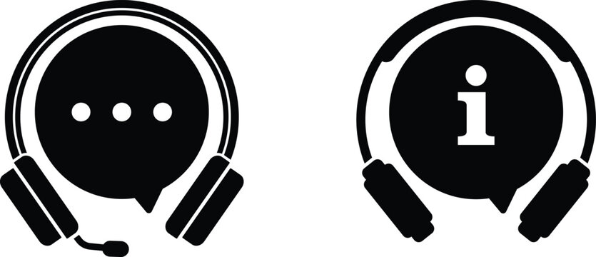 Information symbol with three dots inside a circle on a white background