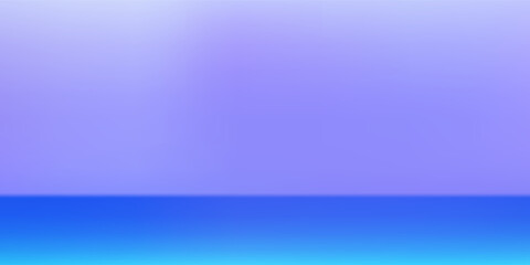 Fototapeta premium 3D studio presentation with purple blue gradient limbo background