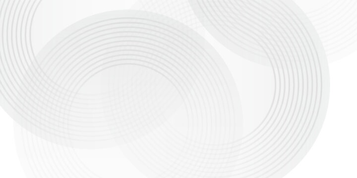 Abstract grey circle complicated in white background