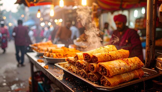 Street Food Kathi Roll	