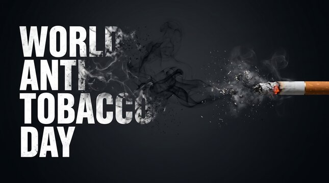 World Anti Tobacco Day awareness campaign.