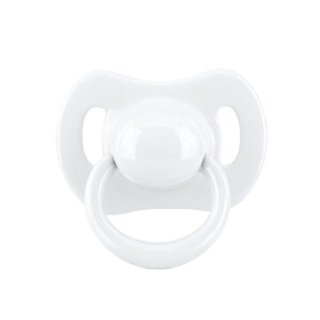 Baby pacifier isolated childcare soothing accessory concept design