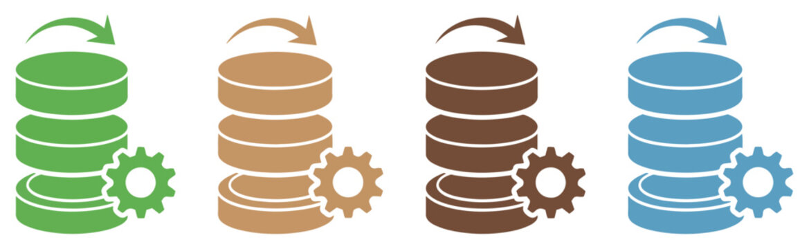 database gear icon system configuration set