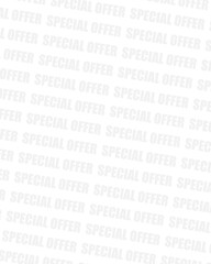 Fototapeta premium Special offer text design element sale discount