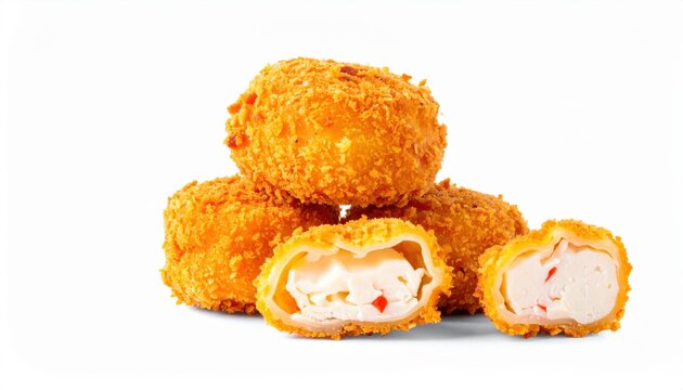 Golden Crispy Fried Crab Rangoon with Creamy Cheese Filling, A Delightful Appetizer Perfect for Any Occasion