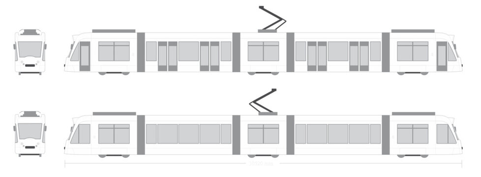 vector illustration of an metro Nordhausen 1996 Desenho 2D design
