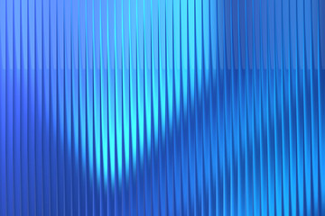 Fototapeta premium Vibrant blue gradient background with vertical lines and shades