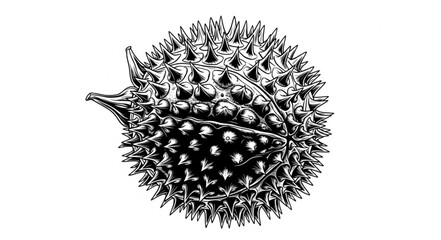 fish on a white background © idah