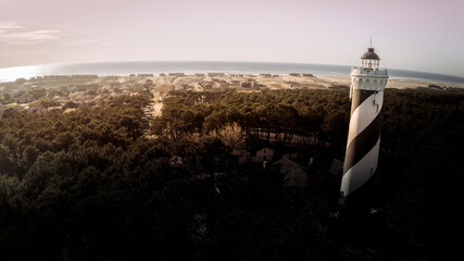 phare contis drone © Fourcade.N