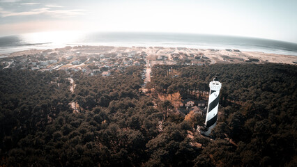 phare contis drone © Fourcade.N