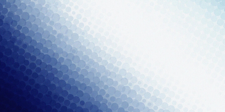 A gradient of hexagonal shapes fading from deep blue to light white