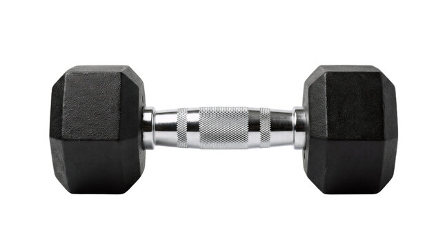 dumbbell isolated on white background