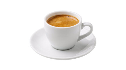 Fototapeta premium coffee cup isolated on white background