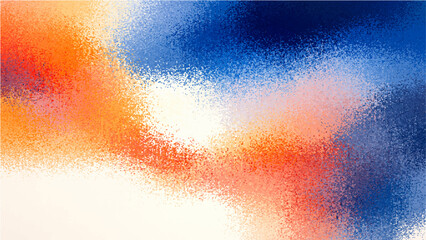 Fototapeta premium Vector A blurred and abstract representation of vibrant colors blending. Showcasing an interplay of hues and textures that creates a visual harmony. 