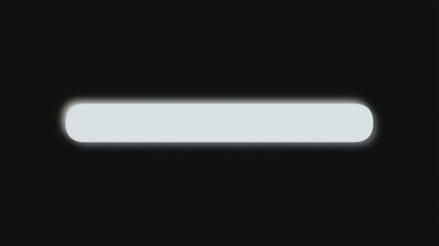 A minimalist white search bar with a blinking cursor animation for modern website interface design