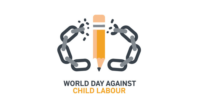 World Day Against Child Labour Logo.