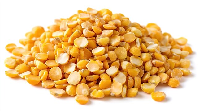 Golden Split Peas Pile