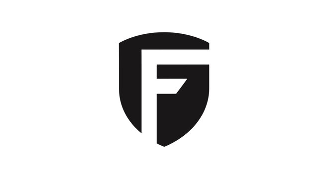 Shield logo with letter F.