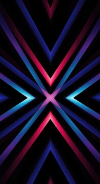 Hypnotic abstract arrangement showing infinite recurrence of geometric forms creating a deep optical illusion and structured visual pattern, contemporary, array, deep