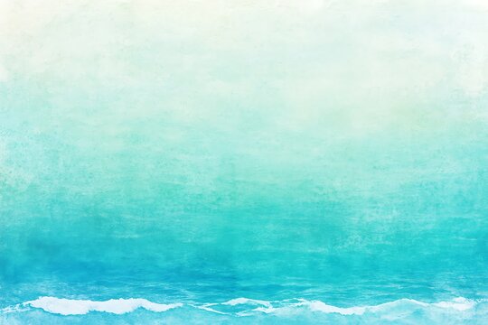 Calm ocean horizon