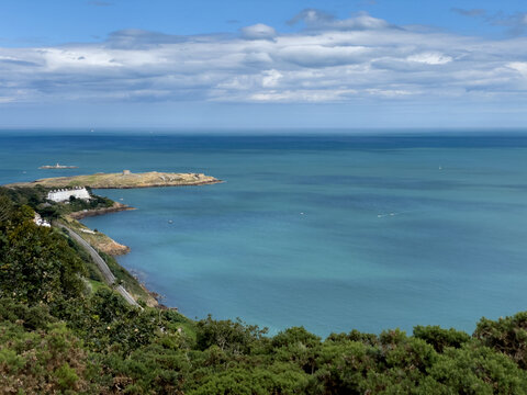 View from Killiney Hill Park, Dublin Irealnd