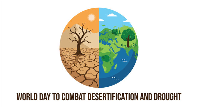 World day to combat desertification and drought a divided earth