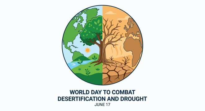 World day to combat desertification and drought a divided earth