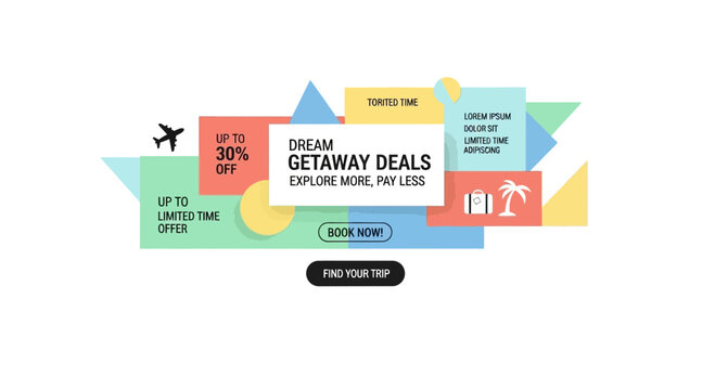 Dream Getaway Deals - Explore More, Pay Less - Travel Promotion