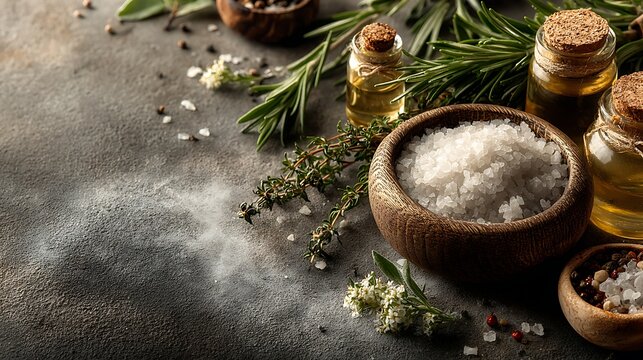 Natural organic skincare composition with cream jar and green leaves images illustrator