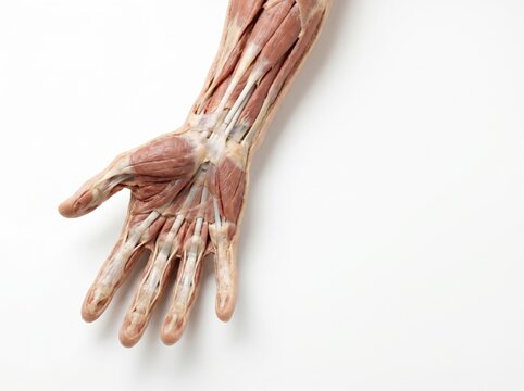Anatomy of Human Hand and Forearm Muscles and Tendons Study
