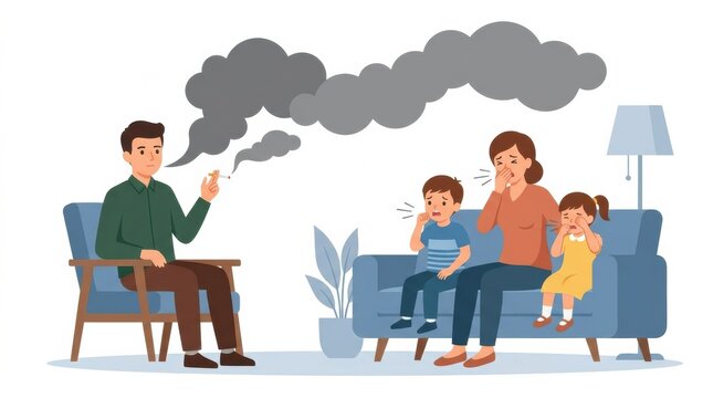 Conversations About Secondhand Smoke and Its Impact on Family Health During Addiction Recovery Sessions
