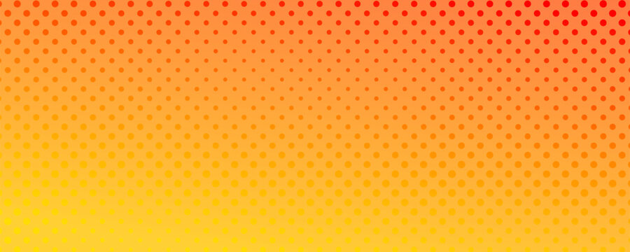 Colorful halftone background with dots