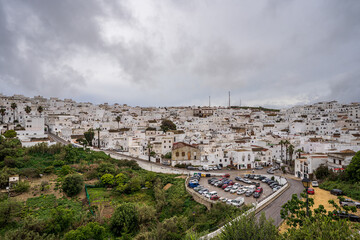  Panoramic view of Vejer de la Frontera, the white village of Andalusia, Spain © Andrea Tabaro