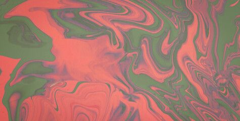 Obraz premium Dynamic Grunge Dye Swirls on Creative Acrylic Canvas 