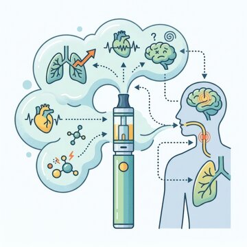 Explaining the Effects of Vaping on Health, Focusing on Addiction Recovery and Electronic Cigarette Use Among Individuals