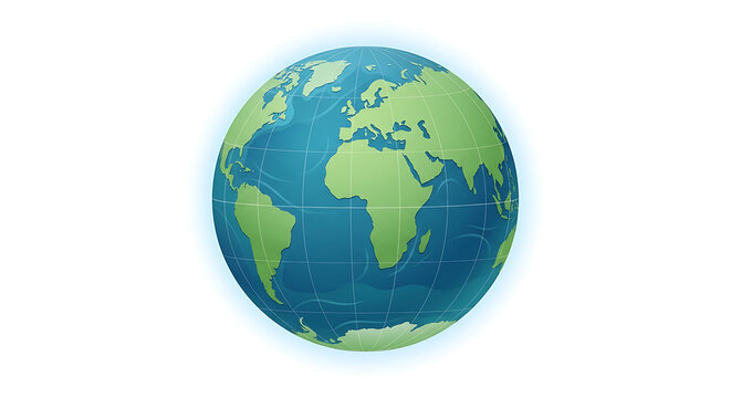 Globe Earth Planet World Map.