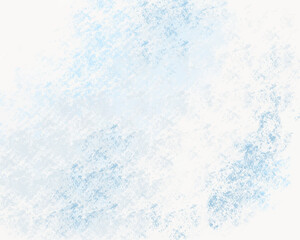 Fototapeta premium Blue and white textured background with soft watercolor wash and subtle gradient. Abstract paint surface with light brush strokes and paper grain, perfect for modern design, branding, cards