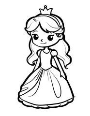 Fototapeta premium Kids Easy Coloring Page Bundle, Cute Simple Coloring Pages for Kids, Printable Coloring Book, Preschool Toddler Coloring Sheets, Educational Activity Pages