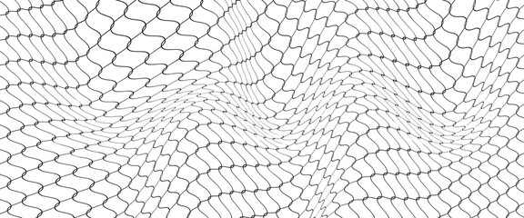 Mesh texture for fishing nets. Seamless pattern for sportswear or soccer goal, volleyball net, basketball hoop, hockey, athletics. © fathor
