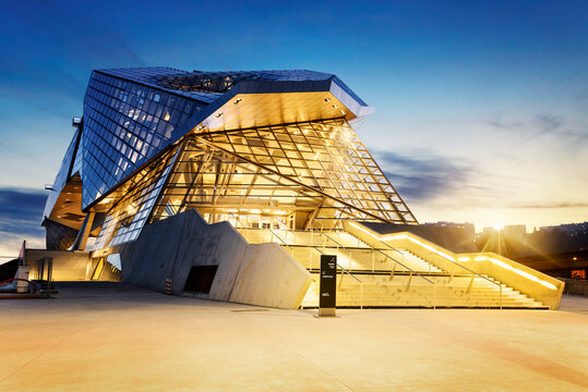 Confluences museum in Lyon