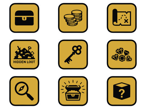 Treasure Icons Collection.