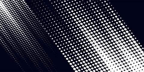 Dots halftone white and blue color pattern gradient grunge texture background. Dots pop art comics sport style vector illustration © Uddin