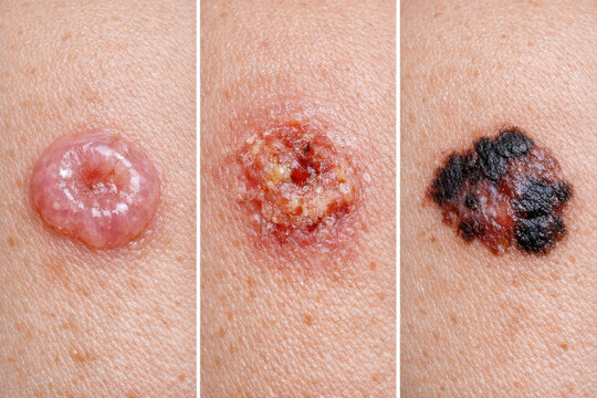 Common Skin Cancer Types Basal Squamous and Melanoma