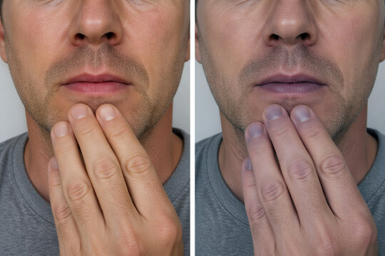 Cyanosis Versus Normal Skin Tone Peripheral Oxygenation Comparison