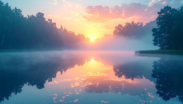 A high-angle shot of a minimalist wooden desk featuring a sleek laptop alongside a ceramic coffee mug and a green potted plant in a bright modern office