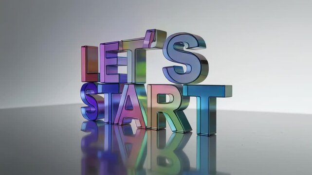 Lets Start Movementing in Bright Colorful Blocks in Studio Setting
